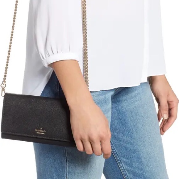 Kate Spade - cameron street - franny leather wallet on a chain - Picture 2 of 6